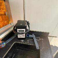 Caframo BDC3030 Overhead Stirrer with Stand and Clamp image 1